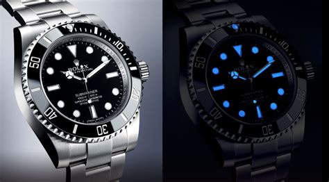 rolex submariner luminescence